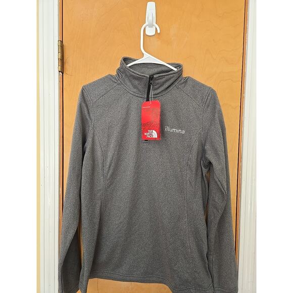 North Face Quarter Zip Womens M New With Tags Illumina Company 1/4 Tec Fleece - Picture 1 of 6